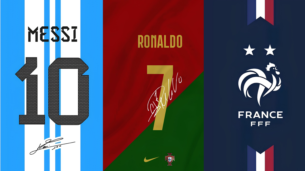Football Poster Prints India: Ronaldo, Messi & More | Lurevi