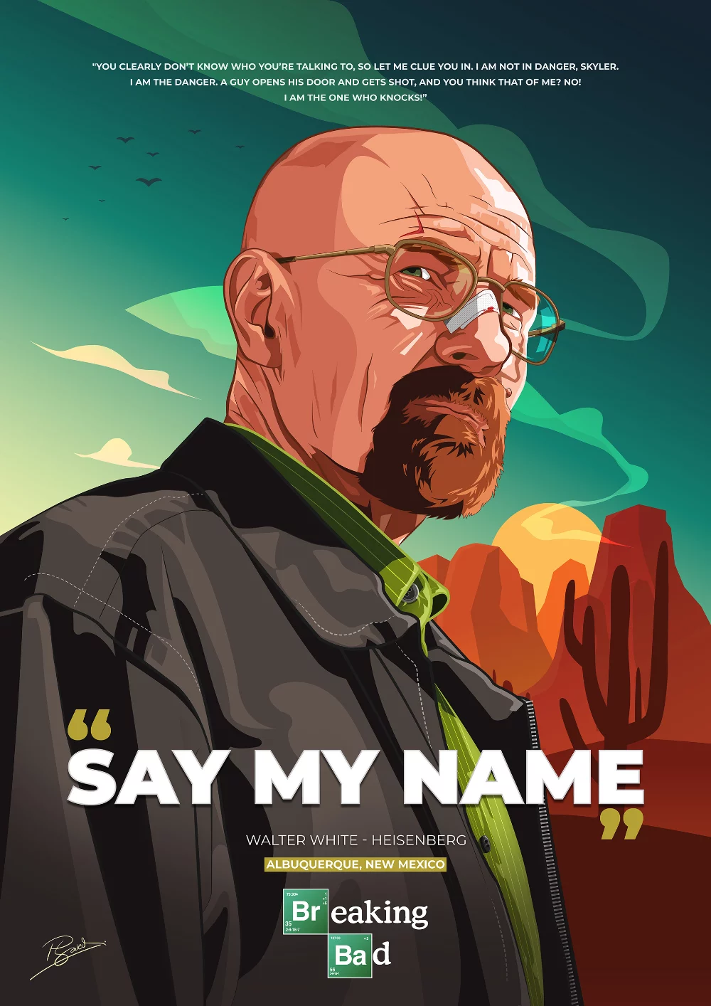 Breaking bad series poster