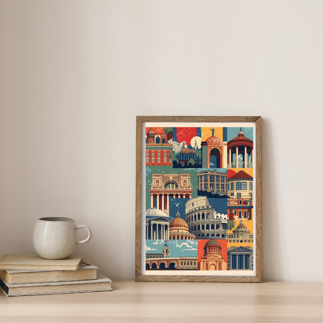 Architectural Wonders Collection — digital art print by Lurevi