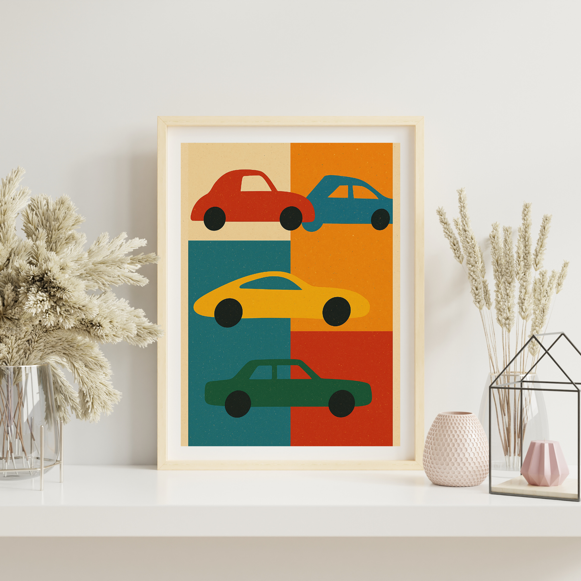 Wheels Through Time — digital art print by Lurevi