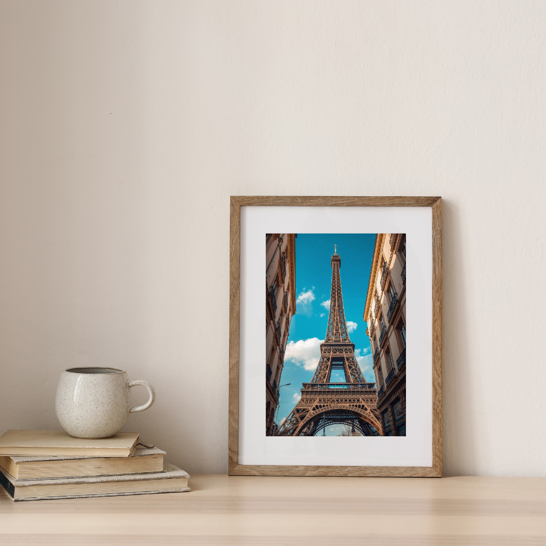 Paris Through the Arches — digital art print by Lurevi