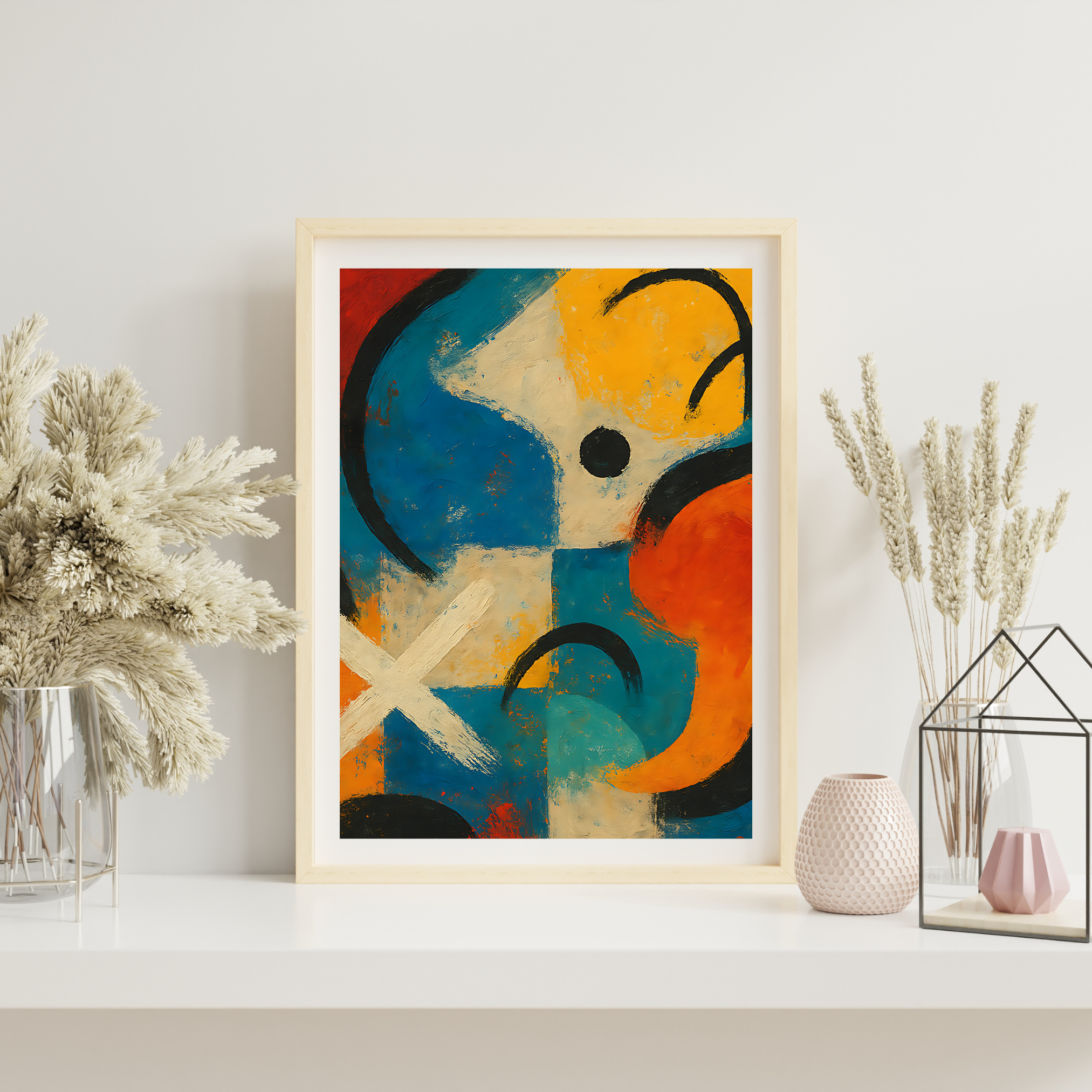 Rhythms of Abstraction — digital art print by Lurevi