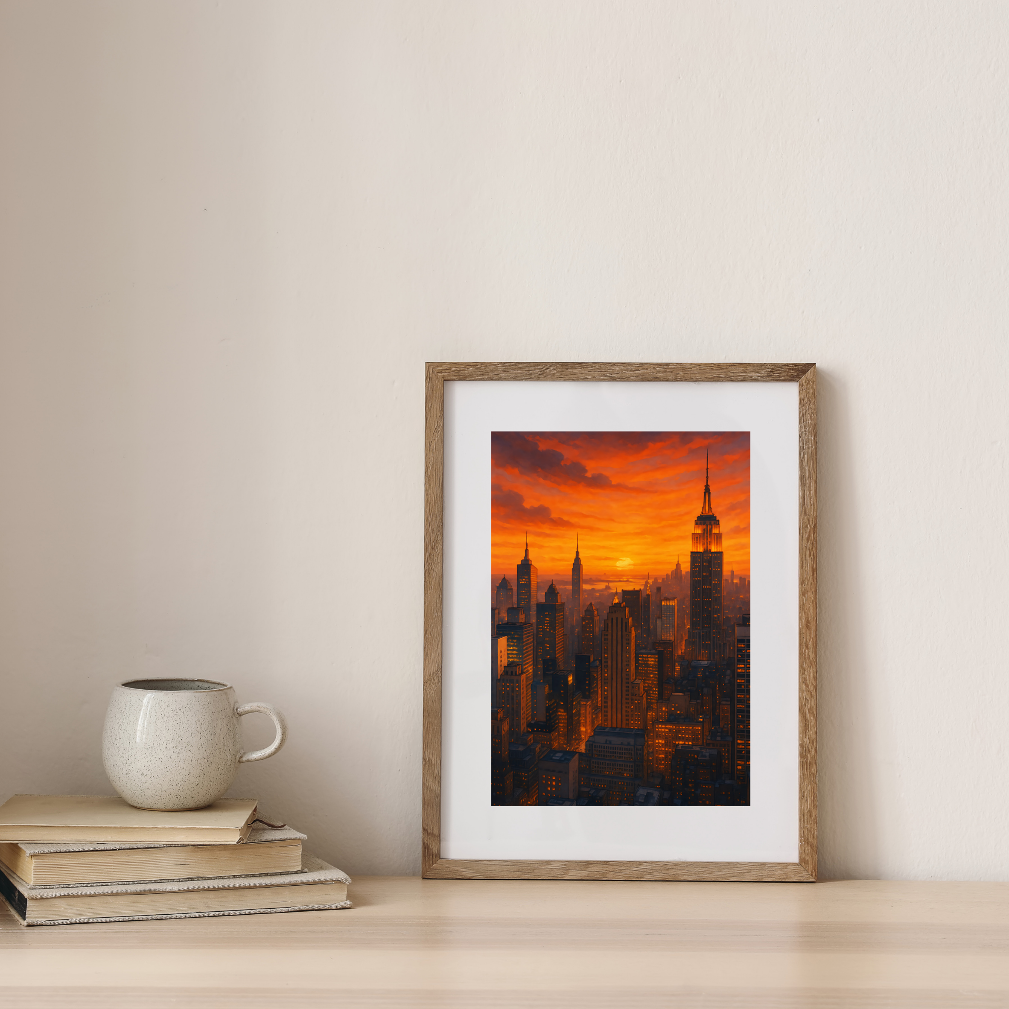 Empire of Twilight Glow — digital art print by Lurevi