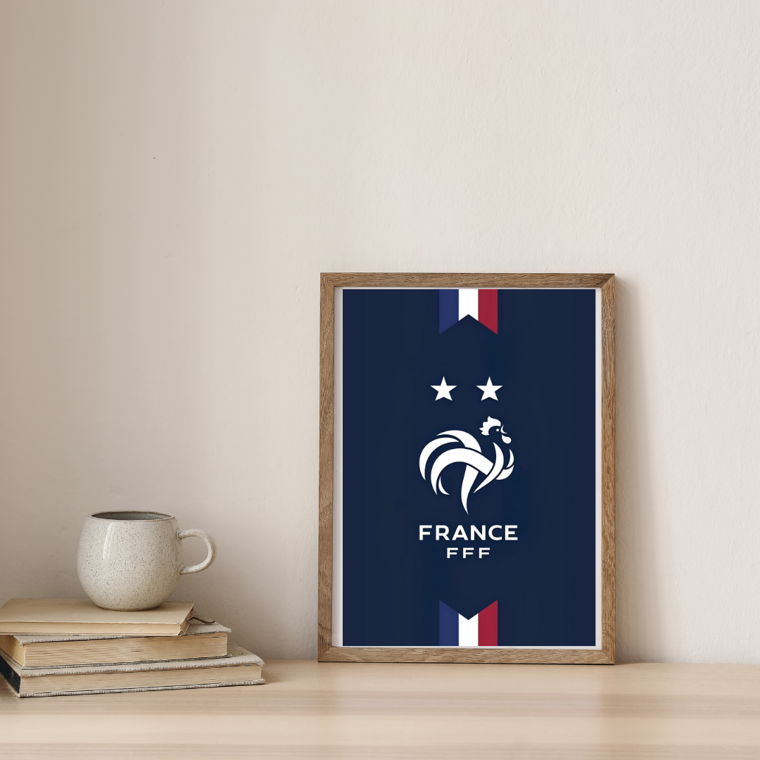 French Football Heritage — digital art print by Lurevi