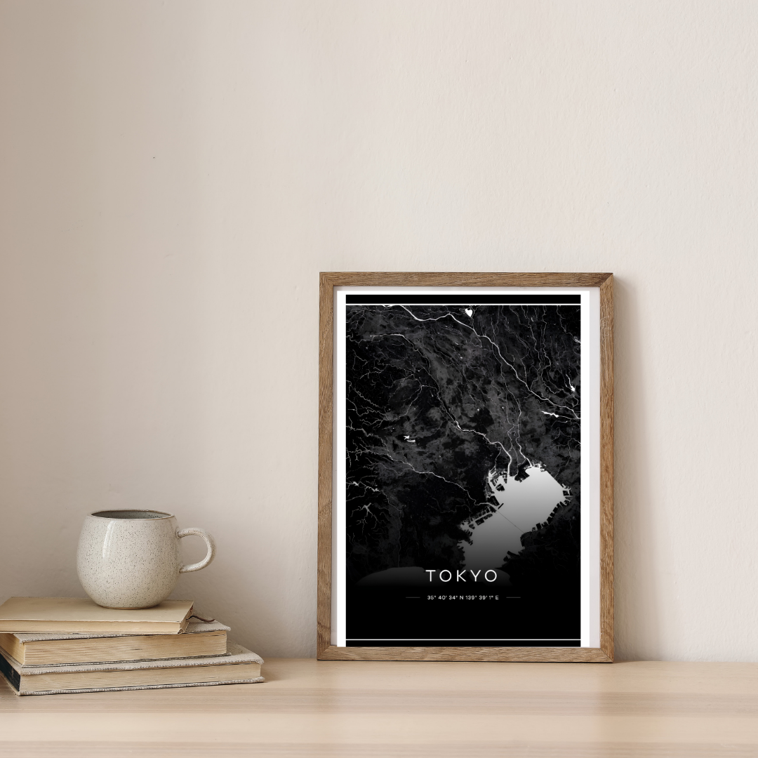Urban Veins of Tokyo — digital art print by Lurevi
