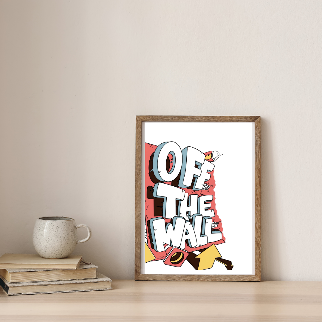 Off The Wall Energy — digital art print by Lurevi