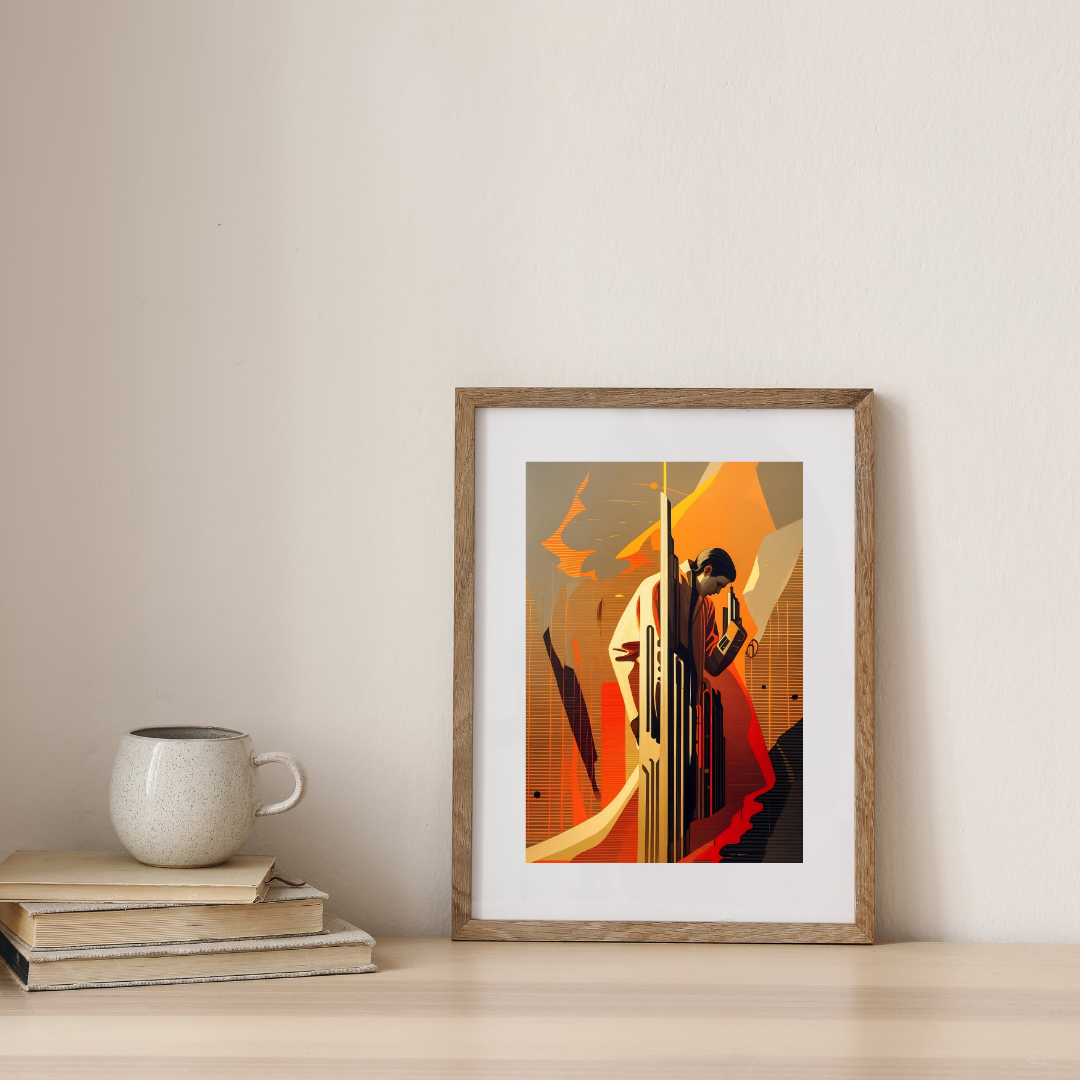 Divided Reflection — digital art print by Lurevi