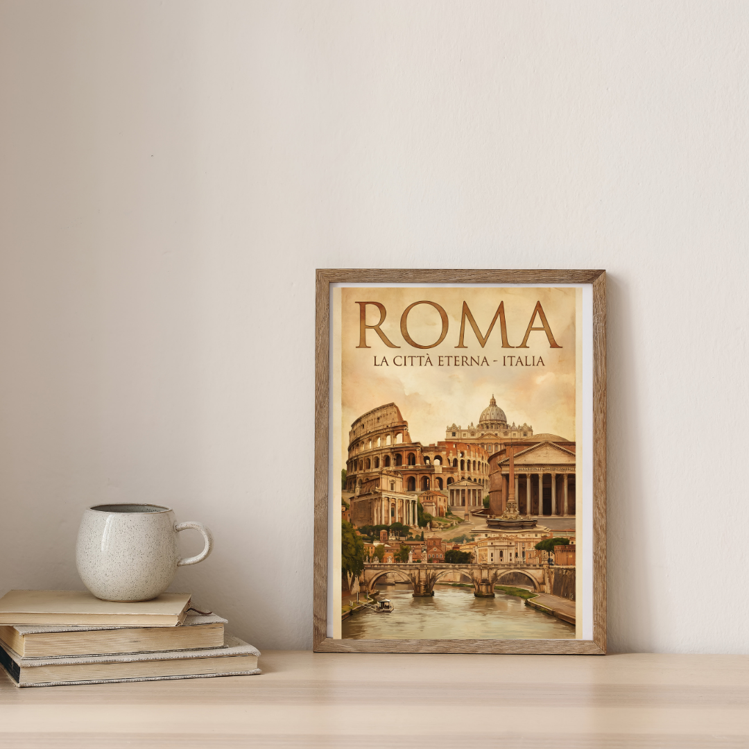 Eternal Rome Panorama — digital art print by Lurevi