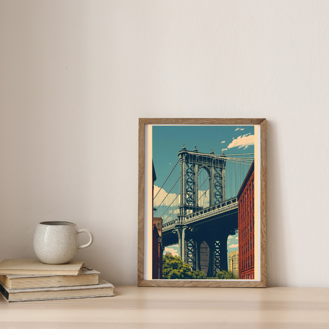 Gateway Through Manhattan — digital art print by Lurevi