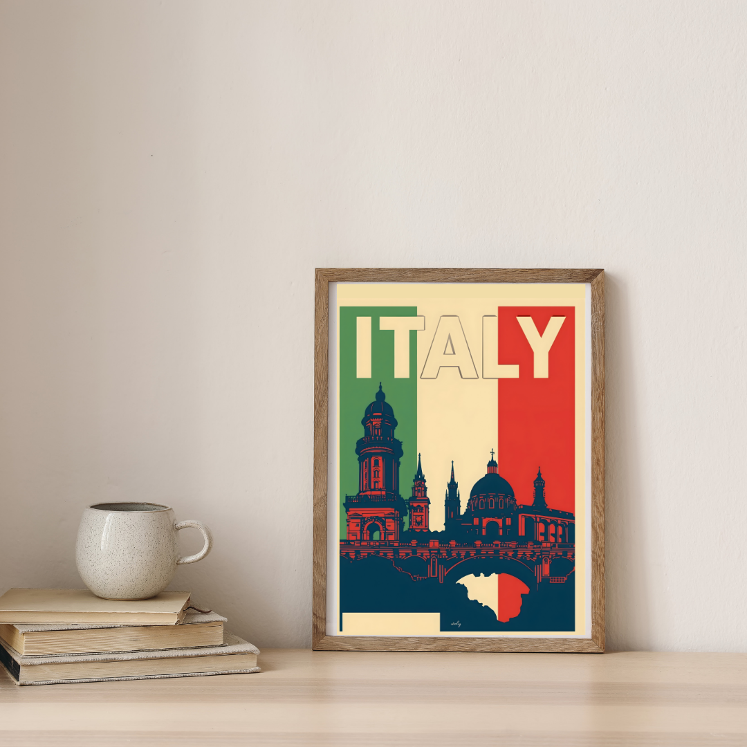Eternal Spirit Of Italy — digital art print by Lurevi