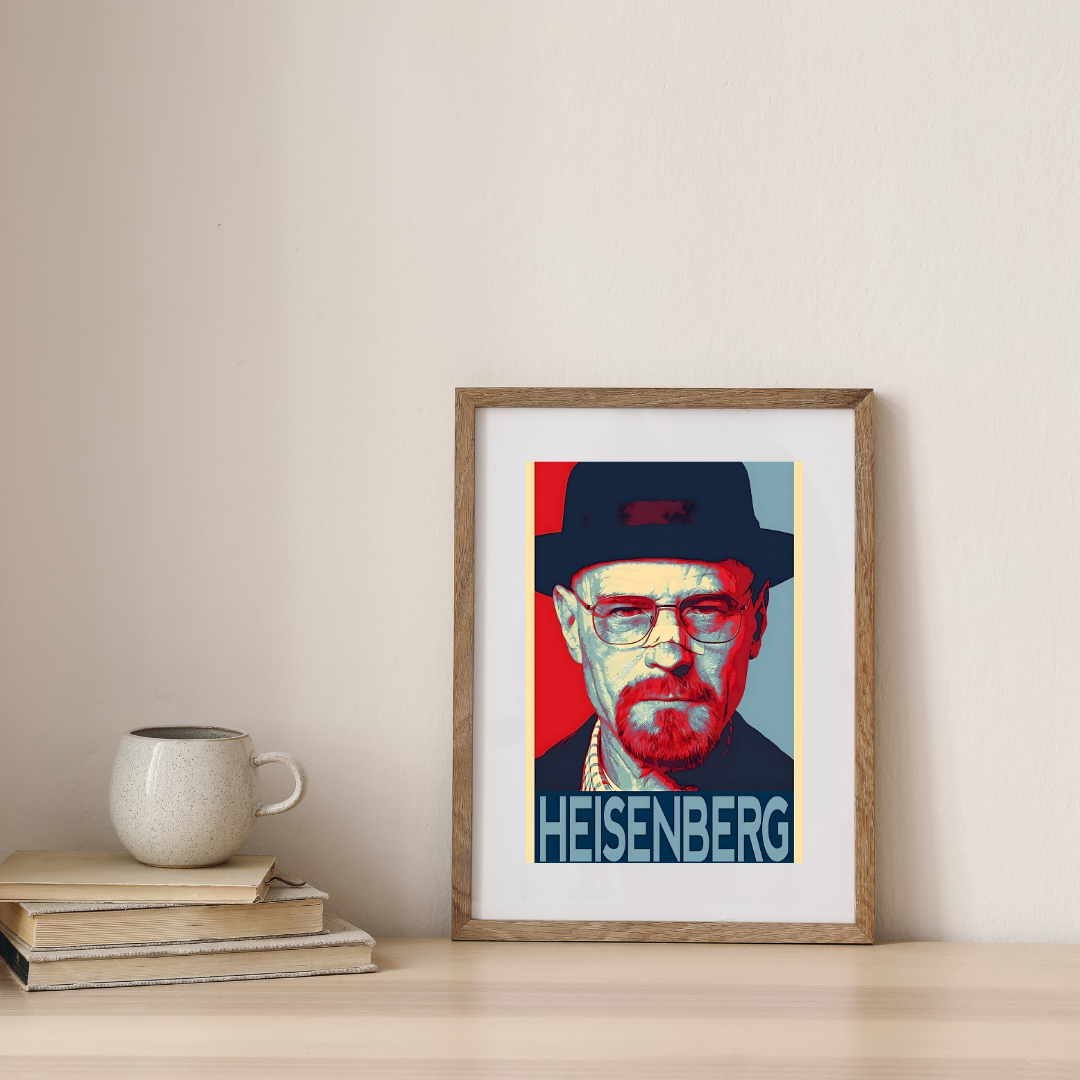 Heisenberg Hope — digital art print, available at Lurevi