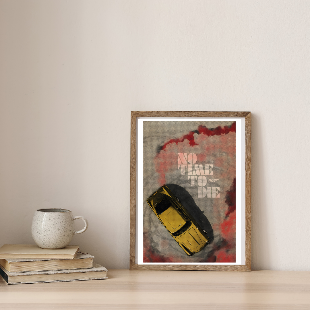 No time to die - James Bond — digital art print by Lurevi