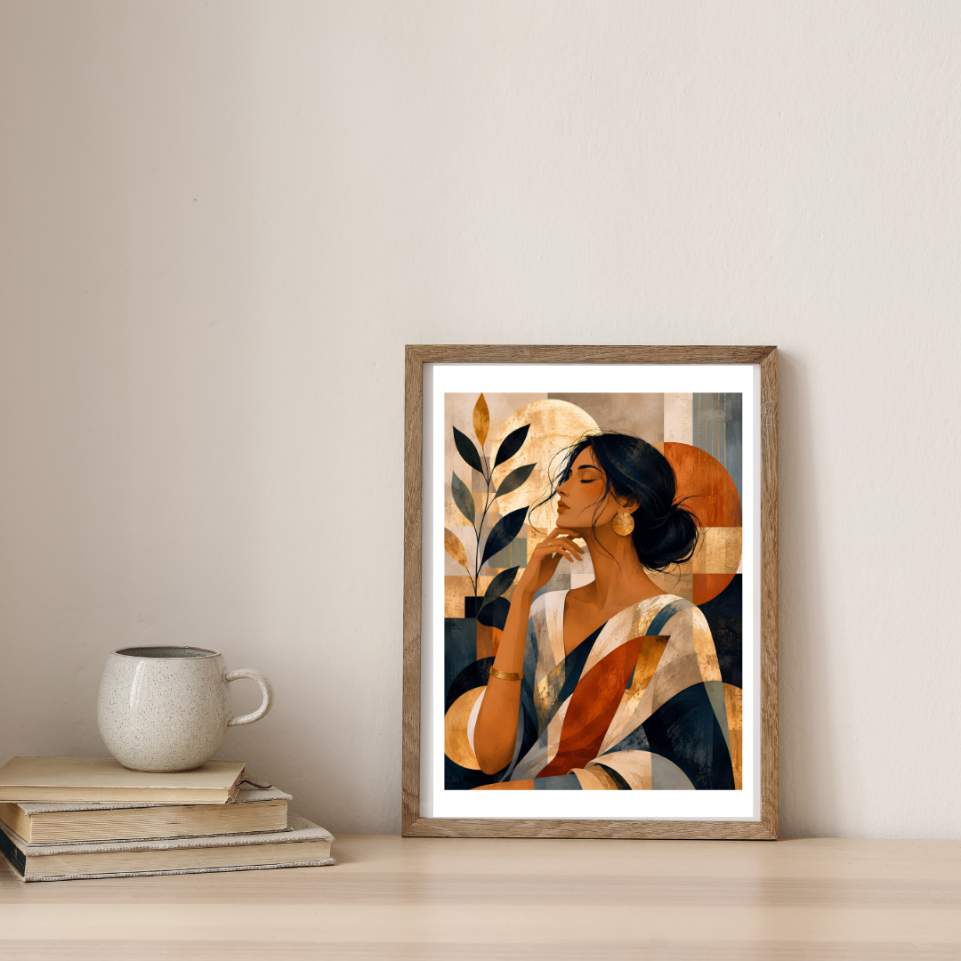 The Art Of Quiet Confidence — digital art print by Lurevi
