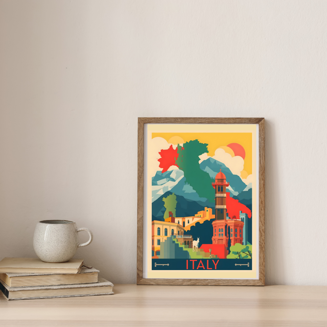 Heart Of The Italian Landscape — digital art print by Lurevi