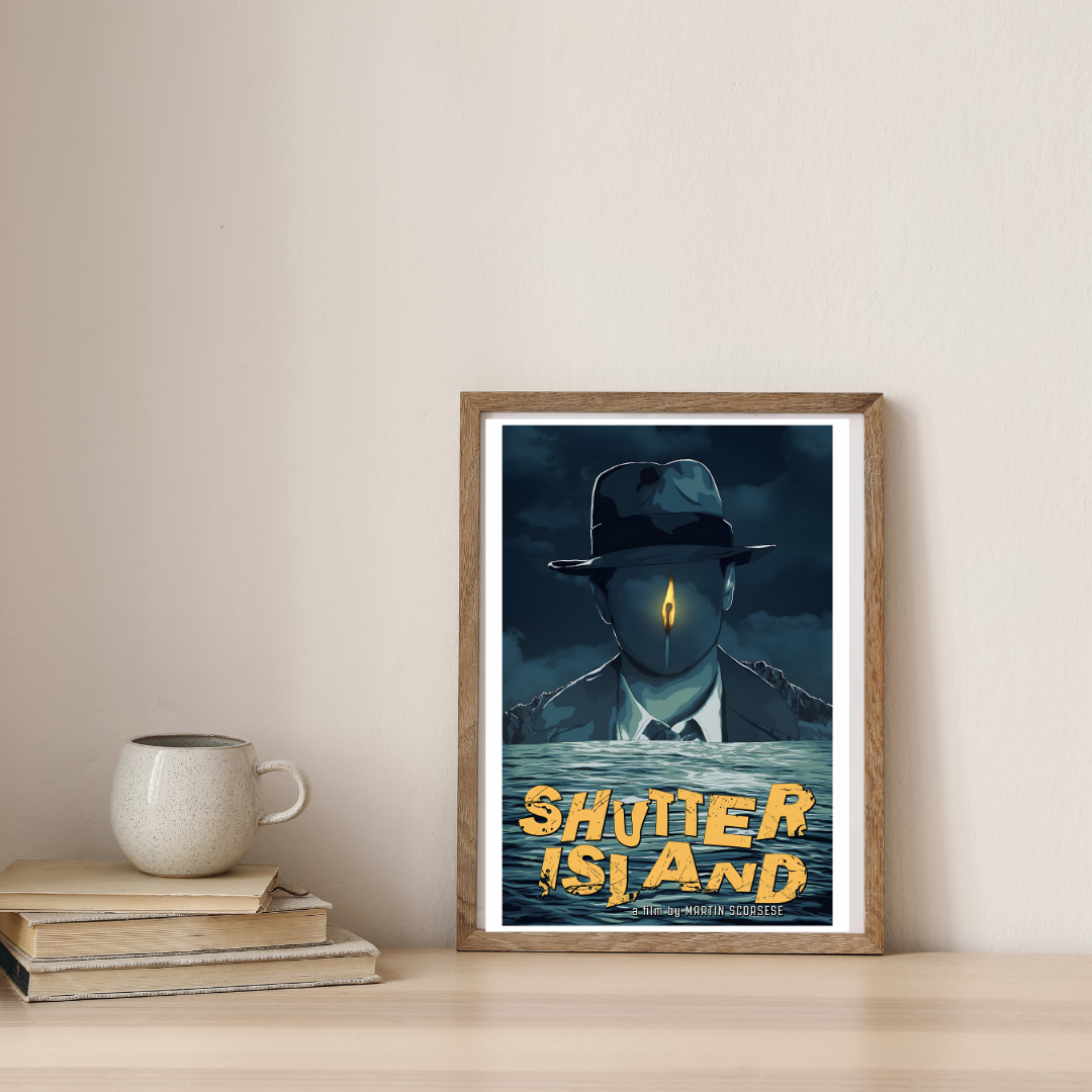 The Face Behind Silence — digital art print by Lurevi