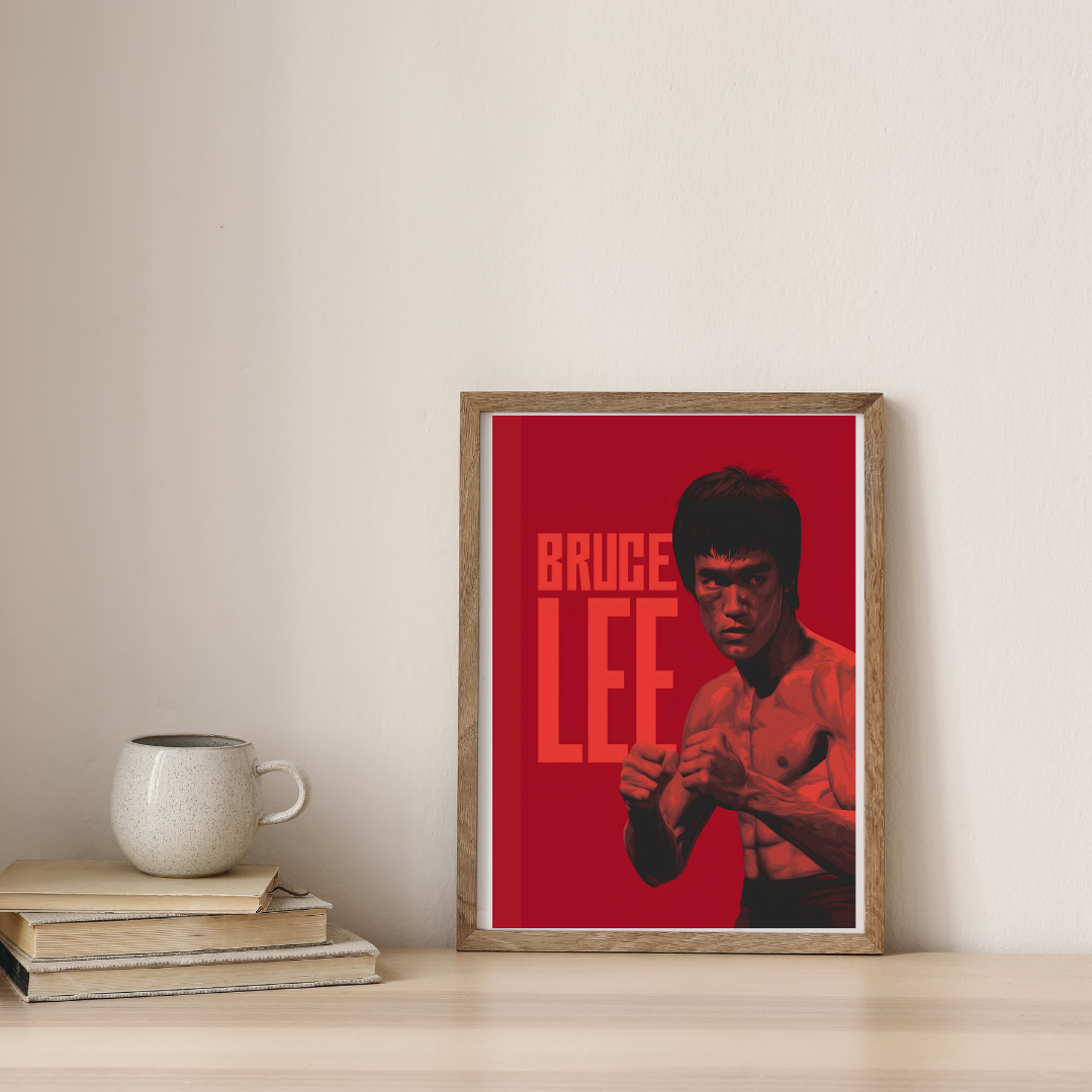 Bruce Lee: Beyond Limits — digital art print by Lurevi