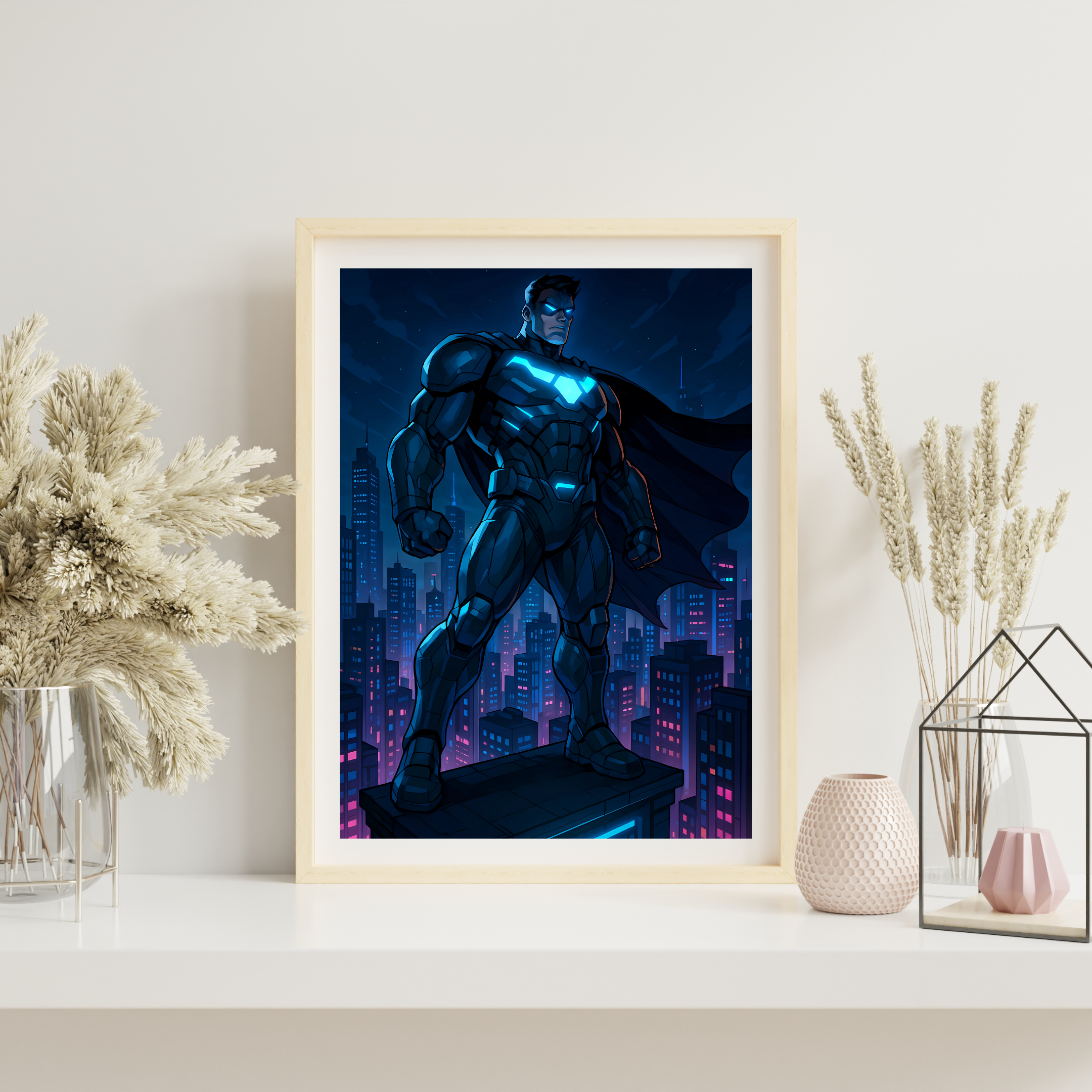 Titan of the Night — digital art print by Lurevi