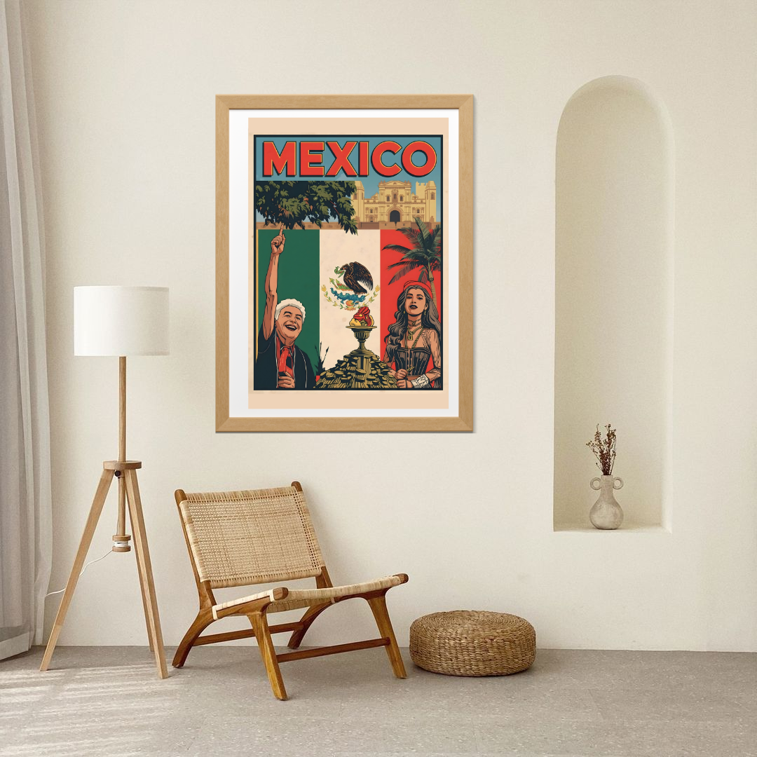 Spirit of Mexico Eternal — digital art print by Lurevi