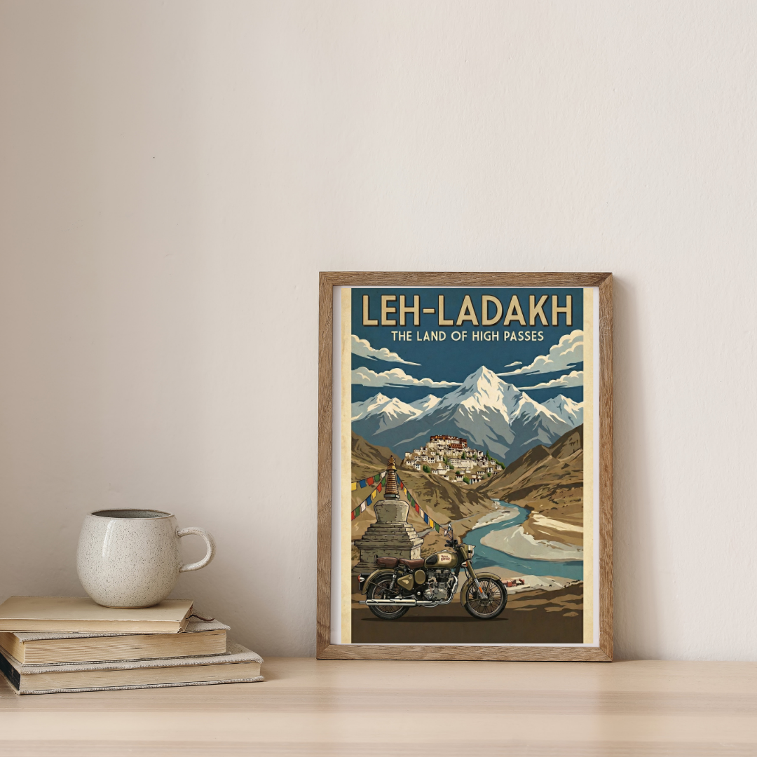 Spirit of Leh-Ladakh — digital art print by Lurevi
