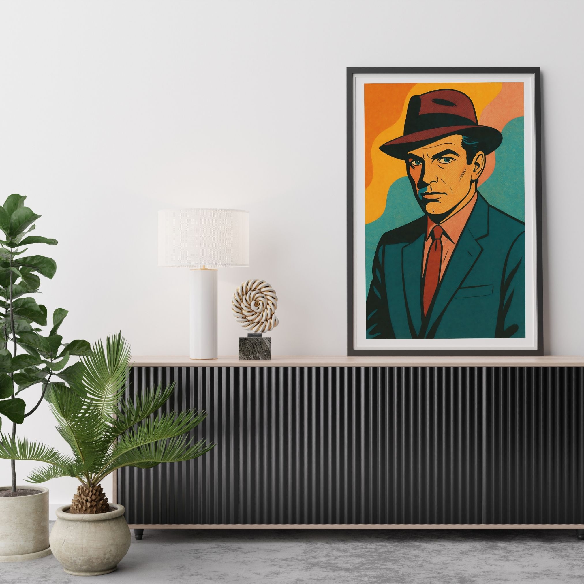 The Silent Detective — digital art print by Lurevi