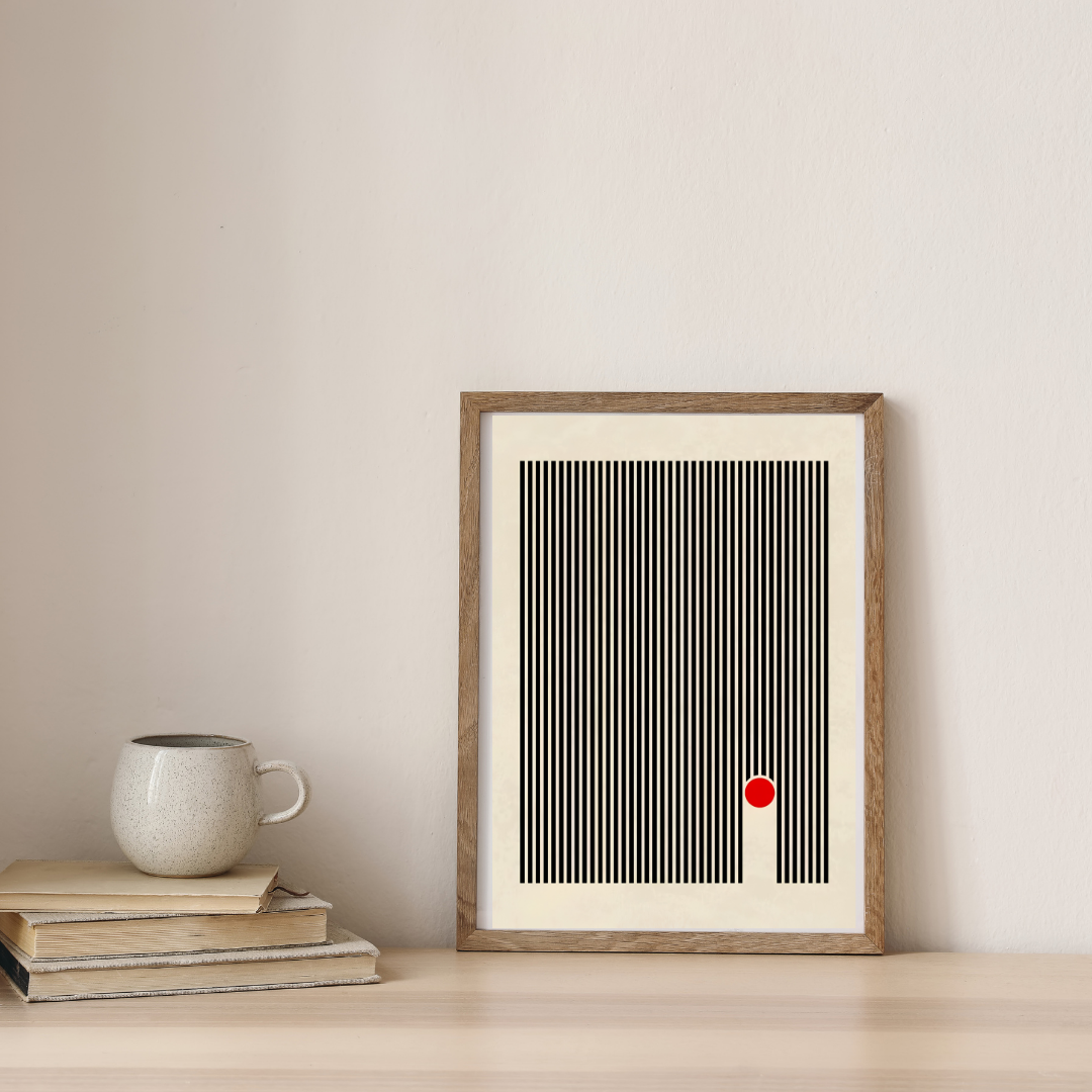 The Red Point Of Focus — digital art print by Lurevi