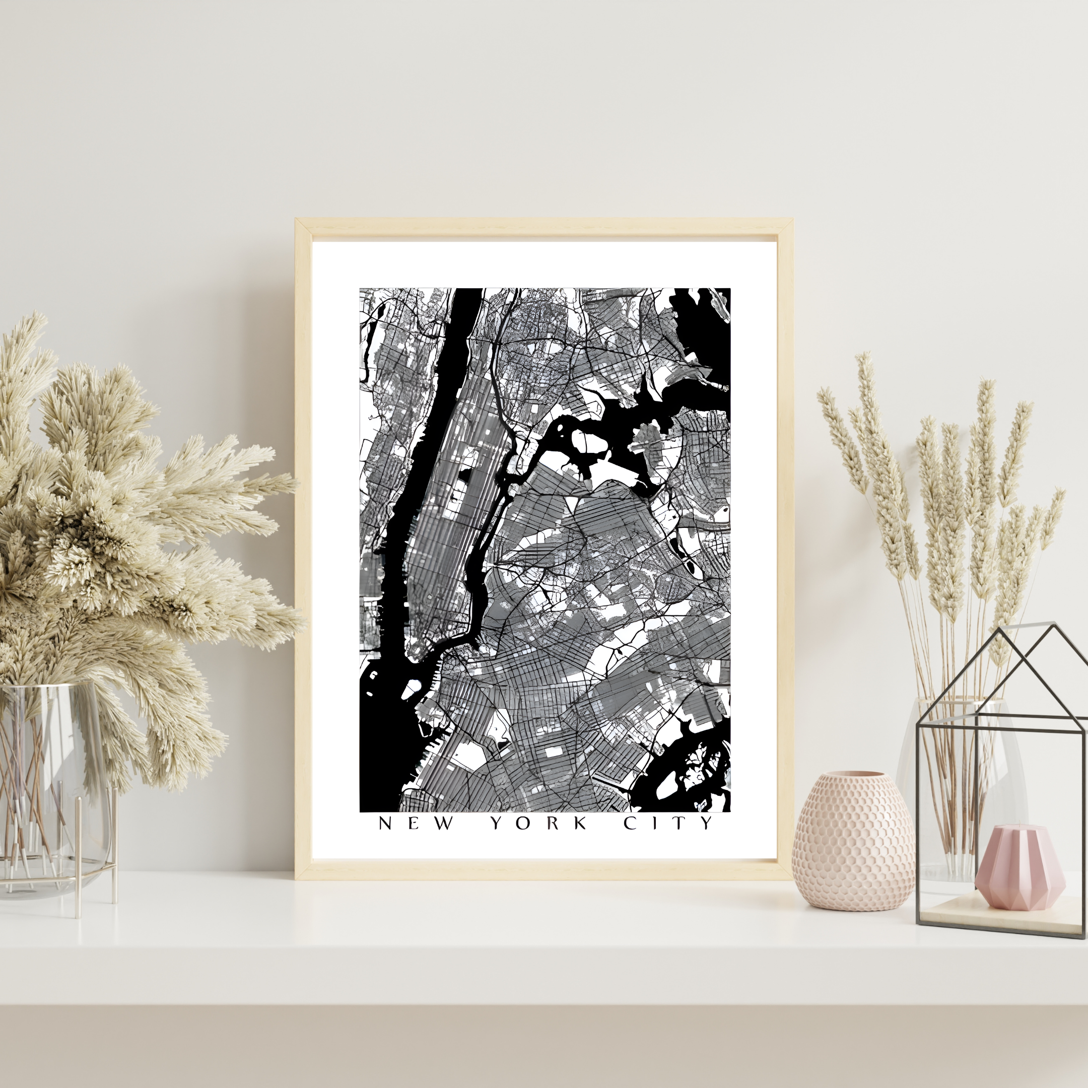 Concrete Veins of New York — digital art print by Lurevi