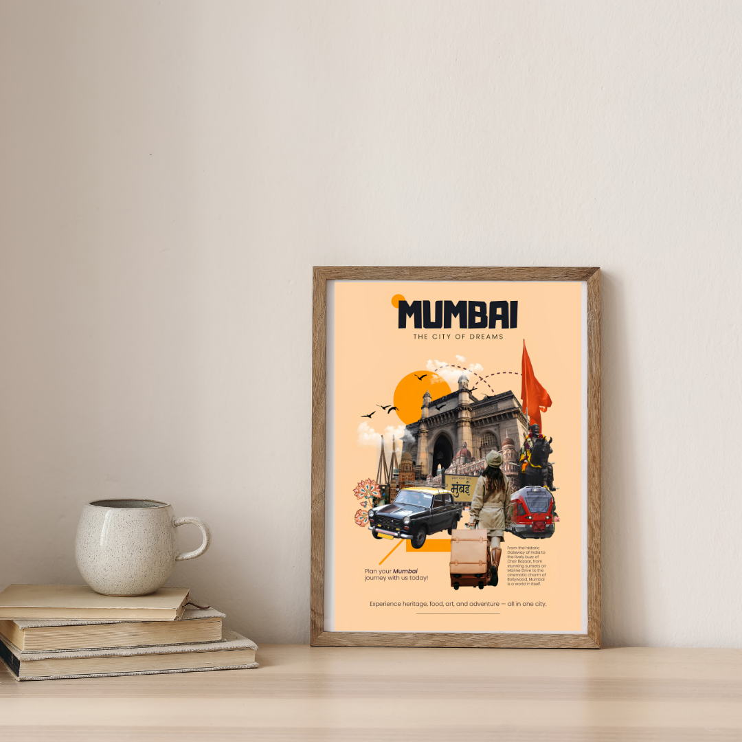 Mumbai: City of Dreams — digital art print by Lurevi