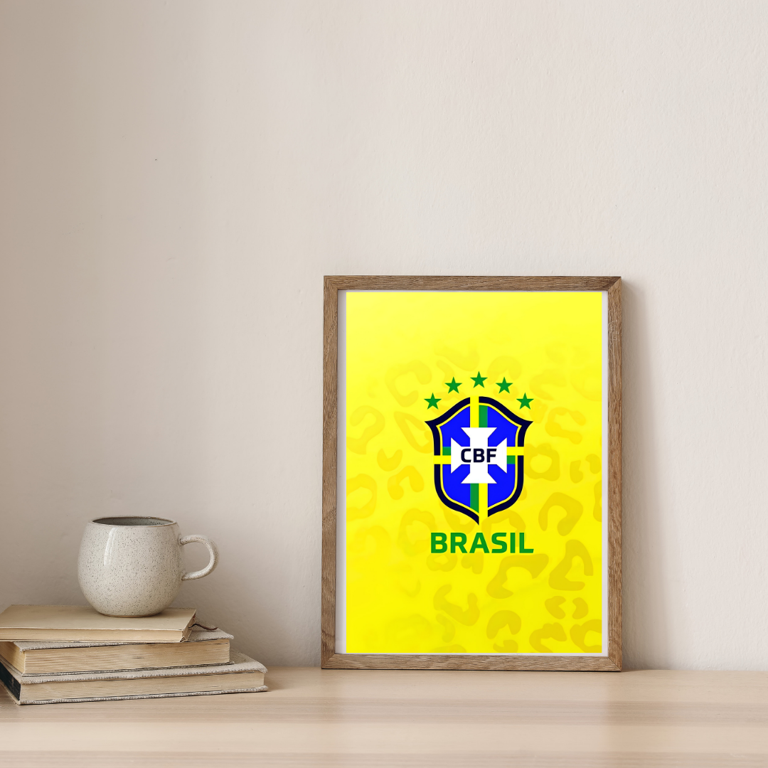 Golden Legacy Of Brazil — digital art print by Lurevi